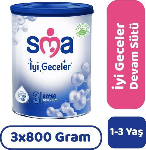 İyi Geceler 3 Devam Sütü 800 gr 3 Adet