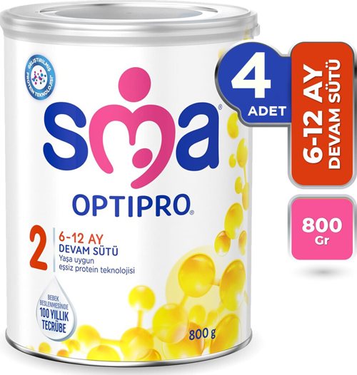 Optipro 2 Bebek Maması 800 gr 4 Adet