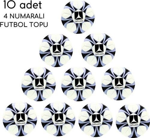 El Dikişli Futbol Topu 4 Numara Futbol Topu Sert Zemin Futbol Topu 10 Adet