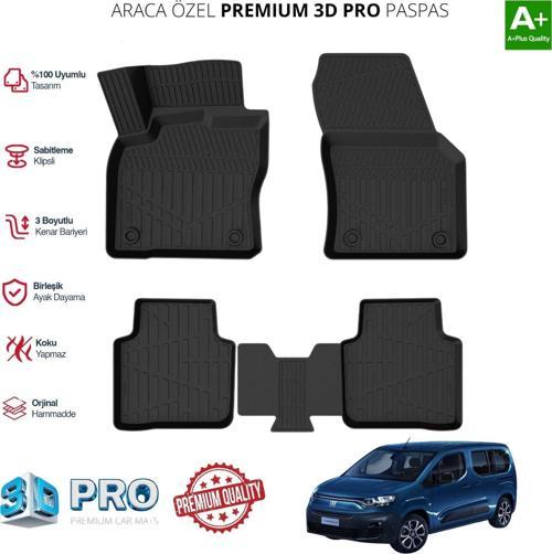 DOBLO ARACA ÖZEL 3DPASPAS 2023 2024 2025 2026 