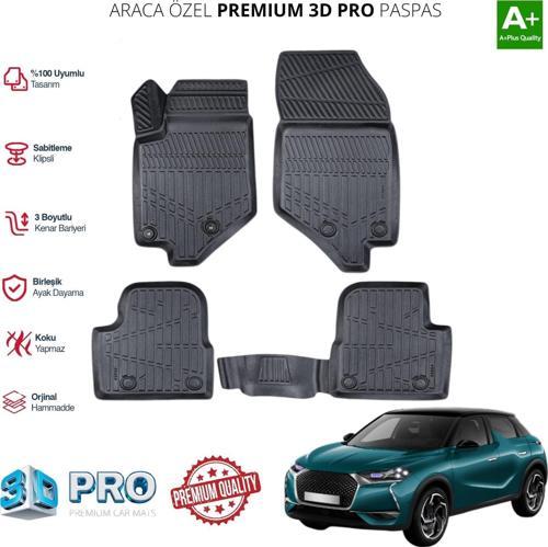 DS3 ARACA ÖZEL 3D PASPAS 2018 2019 2020 2021 2022 2023