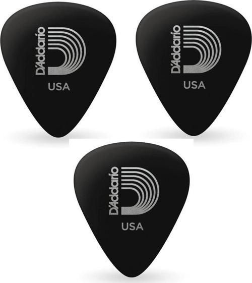 1CBK4-3 Siyah Gitar Penası 3 adet 70mm Cel - Black - Med