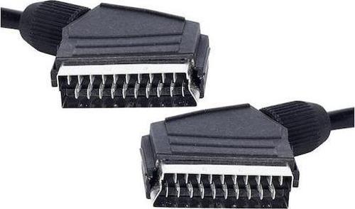 Scart 1.2 Metre 8MM Tırnaklı Tv Scart Kablo