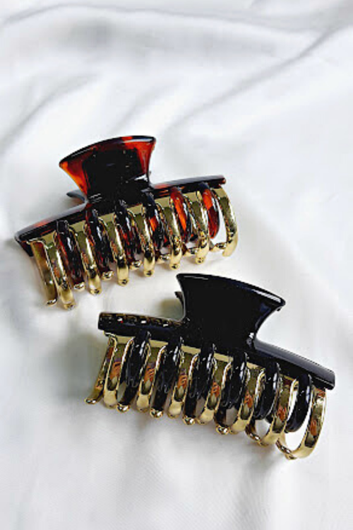 2 ADET KENİK AKRİLİK MANDAL TOKA 8 CM.