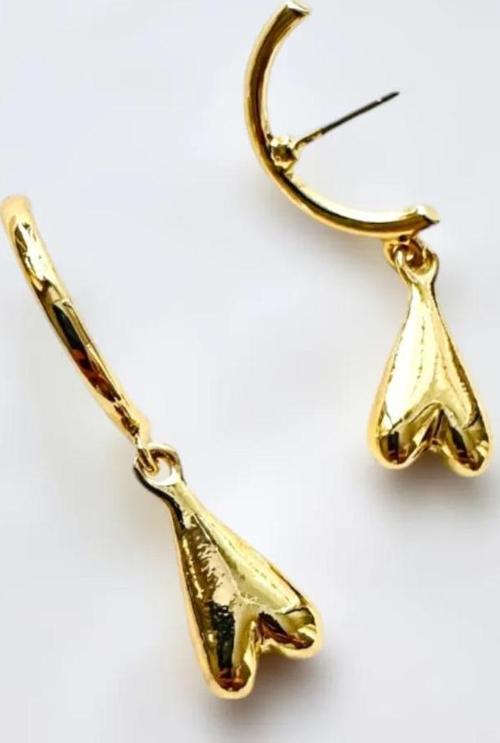 DAMLA KALP METAL HALKA KÜPE 4,5 Cm.