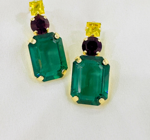 ELEGANT TAŞLI ŞIK LÜKS KÜPE