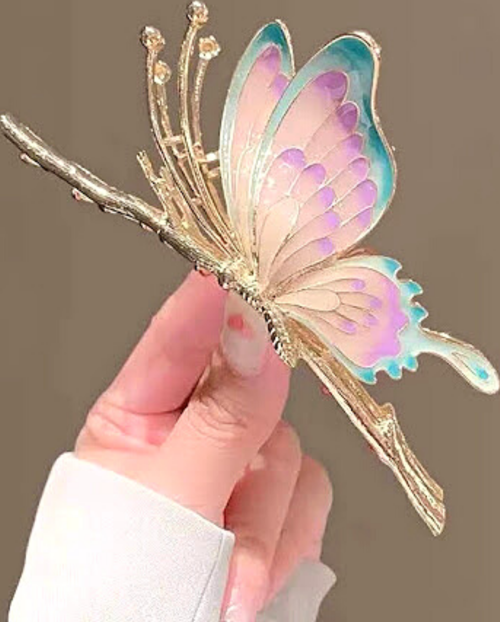 KELEBEK METAL MANDAL TOKA 11 CM.