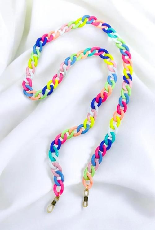 AKRİLİK GÖZLÜK ZİNCİRİ NEON