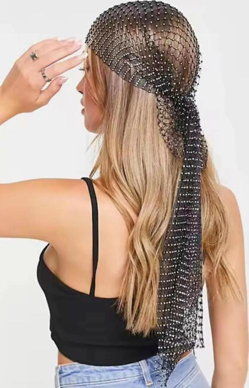 FİLE TAŞLI KUYRUKLU BANDANA