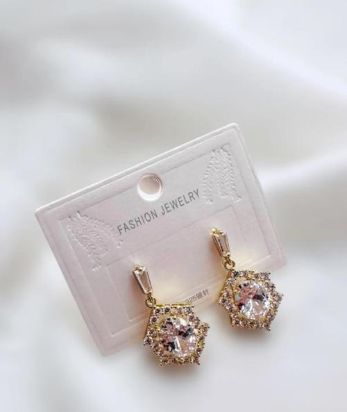 FULL ZİRKON ŞIK KÜPE 2 Cm.