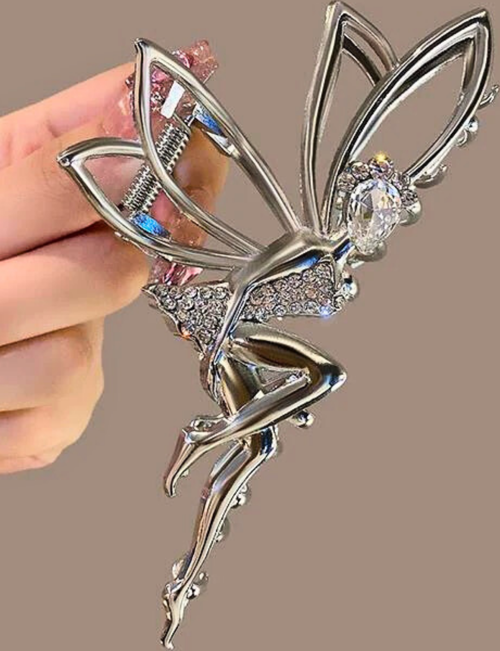 PERİ KIZI FULL TAŞLI METAL MANDAL TOKA 