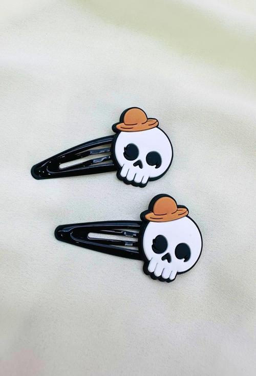 HALLOWEEN CADILAR BAYRAMI ÇITÇIT SAÇ TOKASI 2 ADET