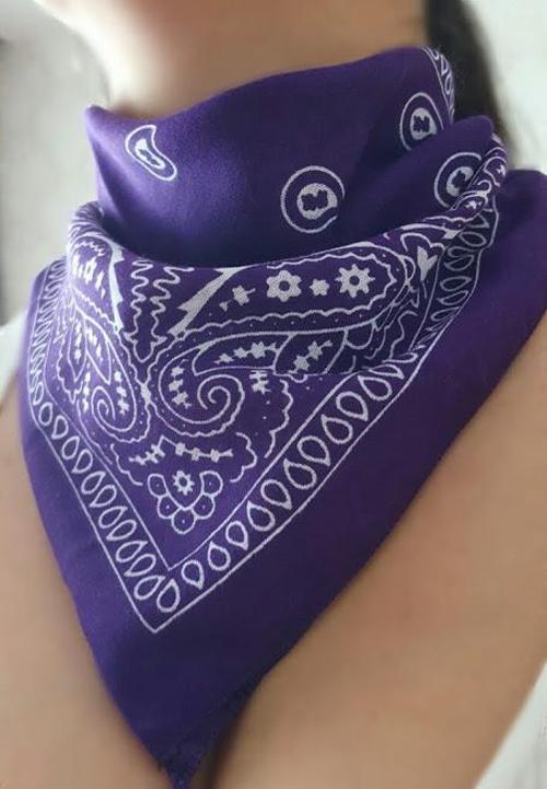 ŞAL DESENLİ BANDANA