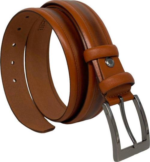 Taba Hakiki Deri Ortası Dikişli 3.5 Cm.lik Klasik Erkek Kemer - 208-62-22ks