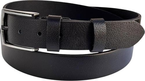 Battal Boy Hakiki Deri 4 cm. Tokalı Düz Model Spor Erkek Kemer Siyah