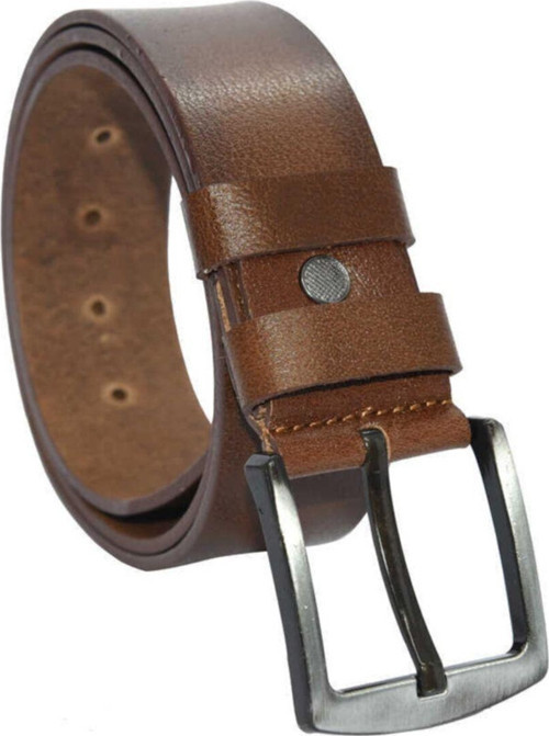 4.5 Cm. Spor Hakiki Deri Kemer Fındık Düz