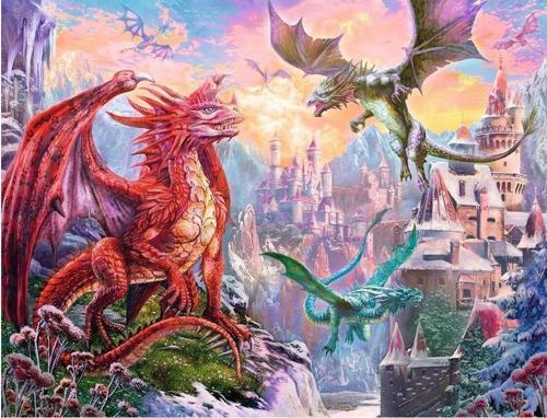 Puzzle 2000 Parça Ejderhalar 167173