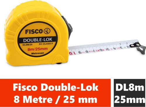 Double-Lok 8 Metre / 25 mm Çelik Şerit Metre