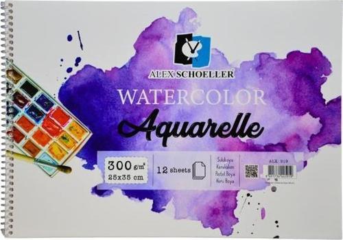 Watercolor Aquarelle 25x35 cm 919