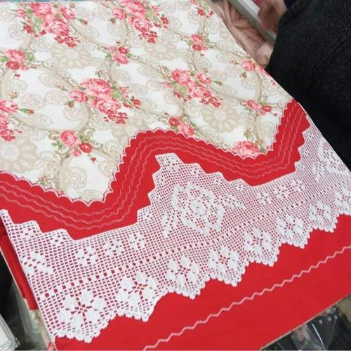 El İşi Dantelli Nevresim Takımı Çarşafı Dantelsiz