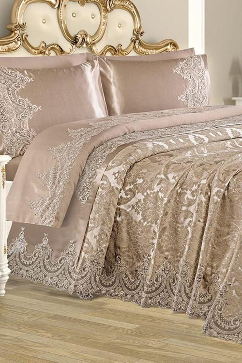 Çift Kişilik Sultan Şönil Gelin Seti 7 Parça Capp.