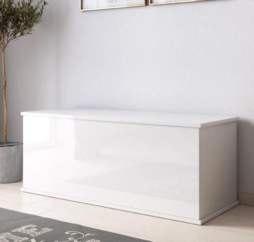 125cm Sandık Dekoratif Ahşap Çeyiz Sandığı Salon Antre Mobilyası Organizer Saklama Kutusu