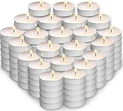 11 Gram 100'Lü Uzun Yanma Tealight Mum Beyaz 3,8 Cm 100'Lü Paket Kokusuz Söz Nişan Kına Buhardanlık