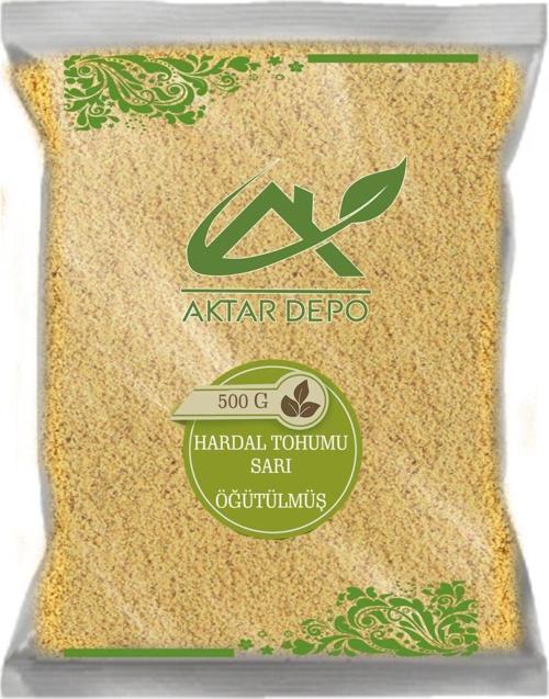 Hardal Tohumu Sarı Öğütülmüş 500Gr