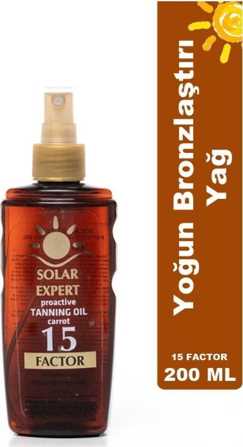 Bronzlaştırıcı Yağ 15 Factor 200 Ml