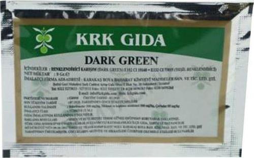 Gıda Boyası Yeşil 1Kg.
