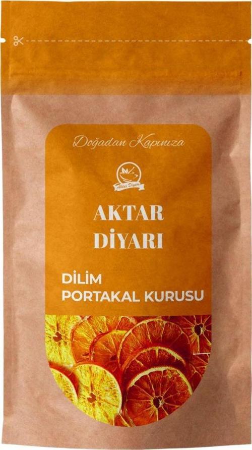 Kurutulmuş Portakal Dilimleri 50 Gr
