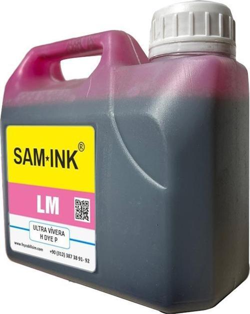 ® Samink Hp Vivera T Serisi Plotter DYE Kartuş Dolum Mürekkebi T610/T770/T790/T795/T920/T2300/LM (Light Magenta) -1000ml-