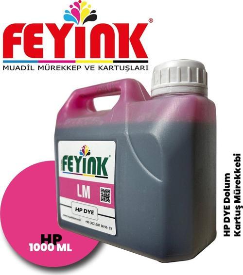 ® Samink Hp Vivera T Serisi Plotter DYE Kartuş Dolum Mürekkebi T610/T770/T790/T795/T920/T2300/LM (Light Magenta) -1000ml-