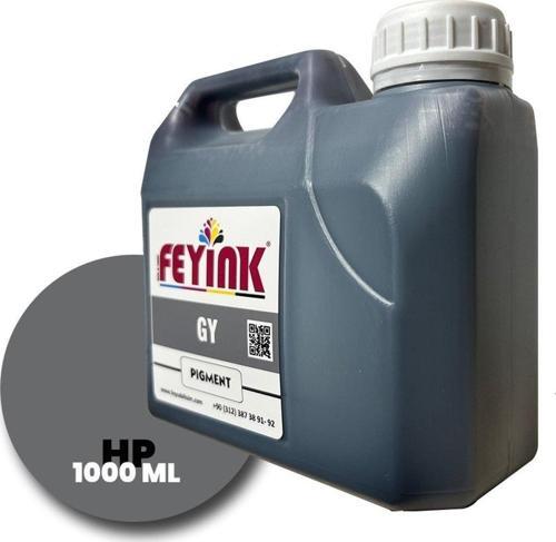® Samink Hp Z Serisi Plotter Pigment Kartuş Dolum Mürekkebi Z2100/Z5200/Z5400/Z5600/LG (Light Gray) -1000ml-