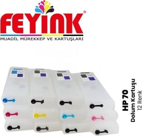® Z Serisi 70 Kolay Dolabilen Dolum Kartuşu Süper Çipli 12 Renk Z3200