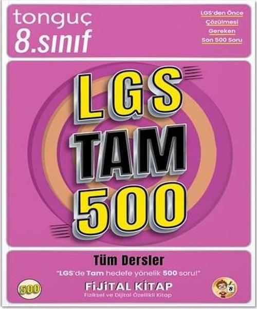 LGS Tam 500 Soru Bankası Tüm Dersler - Tonguç Yayınları