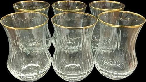 1898 Optikli 6 Lı Çay Bardak