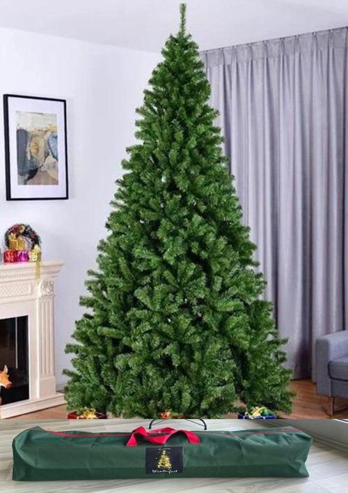 250 Cm Yılbaşı Çam Ağacı 1250 Adet Yoğun Dal Ve Taşıma Çantası