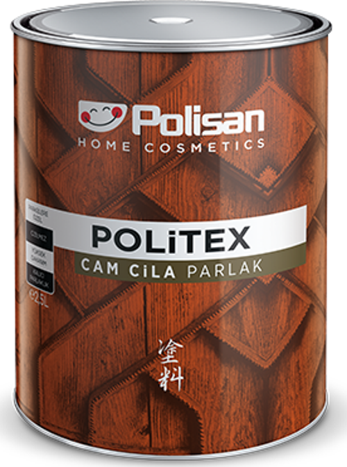 Politex Cam Cila Parlak 2,5 Lt