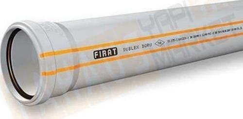 50*3000 Pvc Atık Su Borusu 3.2 mm Dublex