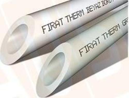 boru PN25 Pprc Plastik Boru 20 Mm. Beyaz Temiz Su Tesisat Borusu 4 Mt.