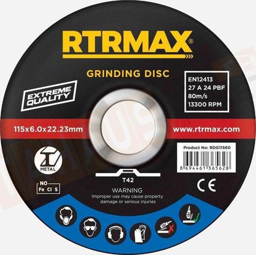 RDG18060 Çapak Alma Diski 180 x 6.0 x 22