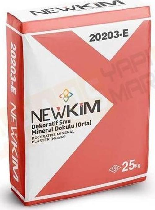 DEKORATİF MİNERAL SIVA 25KG (ORTA)
