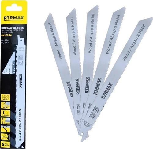 RH17664 Ahşap-Metal Profil Boru 225mm Tilki Kuyruğu - S1122HF 5’li Paket