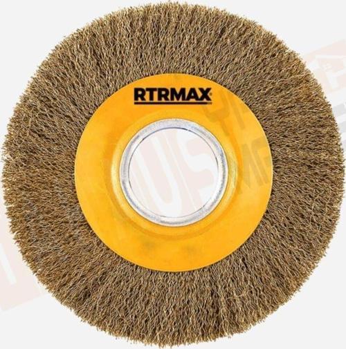 RH23125 Saçaklı Daire Tel Fırça 125 mm