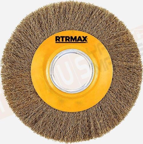 RH23175 Saçaklı Daire Tel Fırça 175 mm