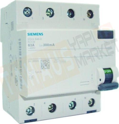 4x63a 300ma Yangın Koruma Rölesi 5sv5646-6