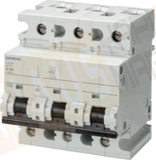 5sp4392-7 125amper 3faz 10ka C Tipi Otomatik Sigorta C125x3