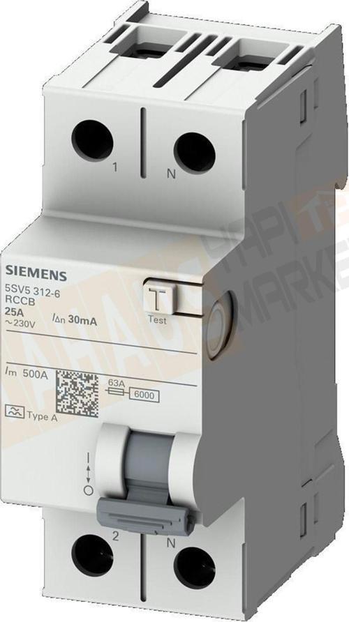 5sv5614-6 A Tip Kaçak Akım Koruma Rölesi 40a 230v 300ma