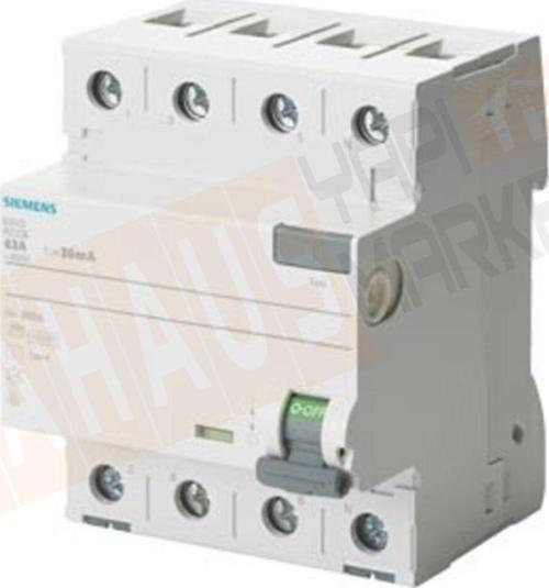 Sıemens 5sv3347-6 Kaçak Akım Rölesi 80a 30ma 230v 3faz